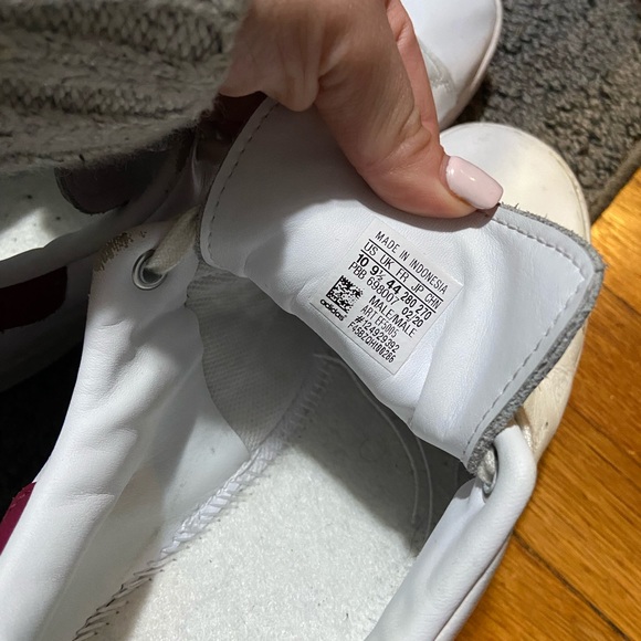 Mens Adidas White Sneakers - Picture 6 of 6